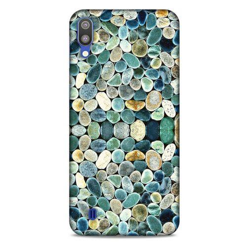 Samsung Galaxy M10 Kılıf Baskılı Özel Seri Taşlı (48) Bumper Kılıf