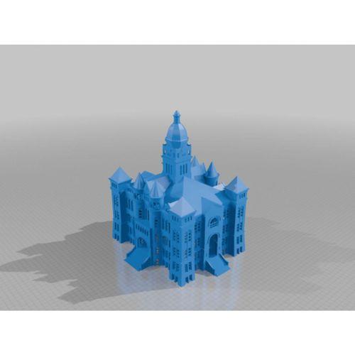 Jasper County Mahkemesi 3D Baskı (Bu ürün Sadece Plastik parçadır - Almadan Önce Soru Sorabilirsiniz)