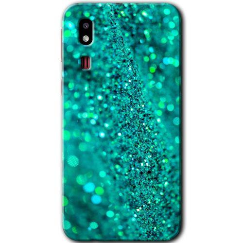 Galaxy A2 Core Kılıf HD Desen Baskılı Arka Kapak - Diamonds + Kırılmaz Cam