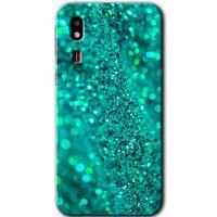 Galaxy A2 Core Kılıf HD Desen Baskılı Arka Kapak - Diamonds + Kırılmaz Cam