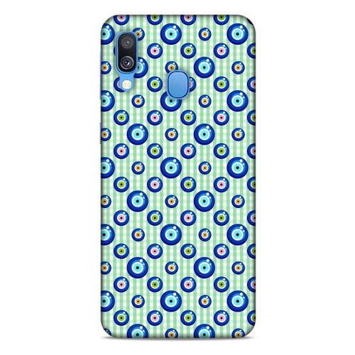 Nazarium (21) Desenli Silikon Kapak Samsung Galaxy A40 Kılıf