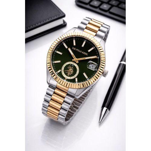 U.S.Polo Assn Çelik Kasa Ve Kordon 2 Yıl Garantili 3 Atm Suya Dayanıklı Erkek Kol Saati E.PA1148-04