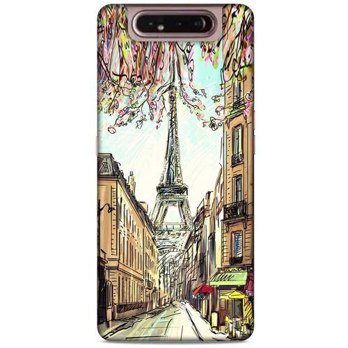 Cityx (31) Samsung Galaxy A80 Kılıf Silikon Kapak Desenli