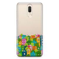 Huawei Mate 10 Lite Kılıf Bizim Mahalle Arka Kapak Koruma Desenli Full Koruyucu