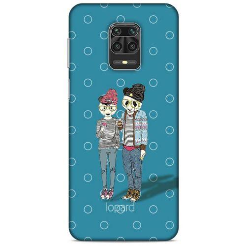 Xiaomi Redmi Note 9 Pro Kılıf FunnyMaX (16) Kalın Kılıf Mavi