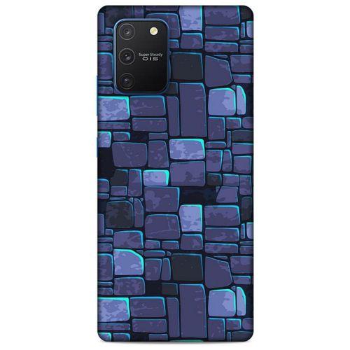 Samsung Galaxy S10 Lite Kılıf Baskılı Özel Seri Taşlı (12) Koruyucu Silikon