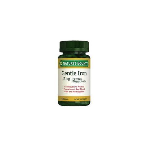 Nature's Bounty Nature's Bounty Gentle Iron 17 Mg 60 Kapsül