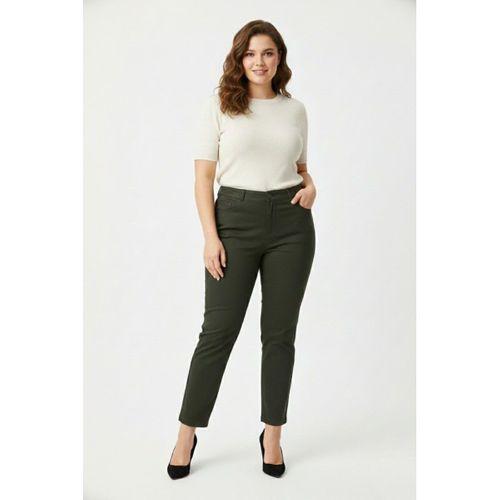 Kadın Kanvas Bilek Pantolon Kemer Lastikli Düğmeli BGL-ST05056