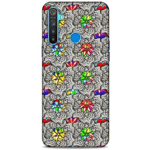 Graffitix (16) Desenli Silikon Kapak Oppo Realme 5i Kılıf