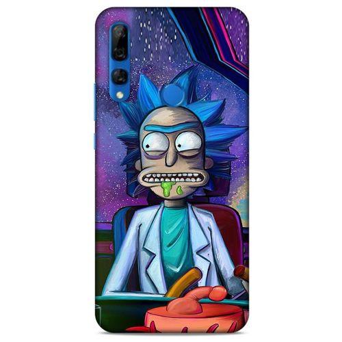 Huawei Y9 Prime 2019 Uyumlu Kılıf Rick And Morty (45) Liquid Air Kılıf Decoy
