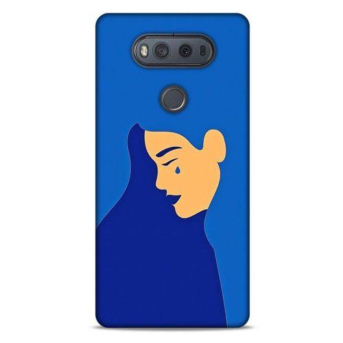 LG K61 Kılıf Depresyon (2) Kabı Turuncu Sarı