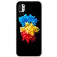 Potkal Hediye Fabrikası Xiaomi Redmi Note 10 5G Kılıf HD Desen Baskılı Arka Kapak - Black 1