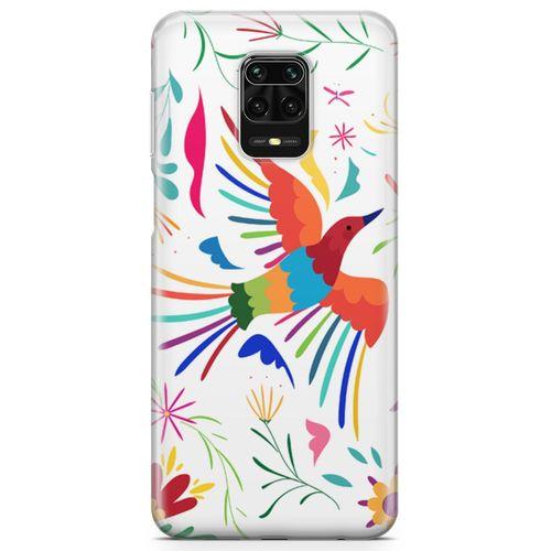 Xiaomi Redmi Note 9 Pro Kılıf Rengarenk Doğa Arka Kapak Koruma Desenli Full Koruyucu