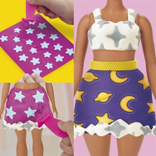 G1355 Barbie Designer Desen Paketi Hamur Oyun Seti  +3 yaş