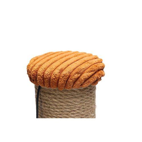 Beeztees DBL Kedi Tırmalama ve Oyuncağı, Toprak Rengi, 35x35x50cm