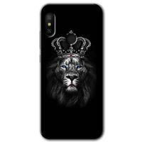Potkal Hediye Fabrikası Xiaomi Mi Max 3 Kılıf HD Desen Baskılı Arka Kapak - King Lion