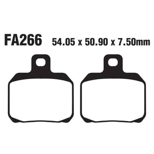 VOLTA Volta E-Bis Rm5 Arka Fren Disk Balatası Fa266