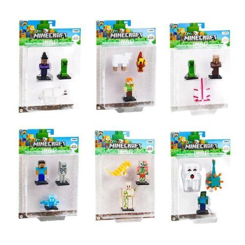 Eğitici Çocuk  Minecraft 3D Figür Toppeez 3'lü Set