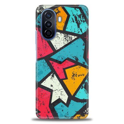 Tecno Pova Neo 2 Kılıf HD Baskılı Kılıf - Grafiti + Tam Ekran Koruyucu