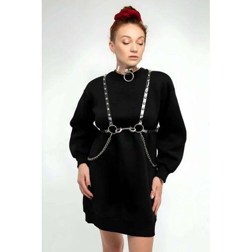 Şık - Şeffaf Kemer ve Choker Takım