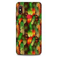 Xiaomi Redmi Note 6 Pro Kılıf Desenli Özel Seri Tüyler (1) Kılıfı