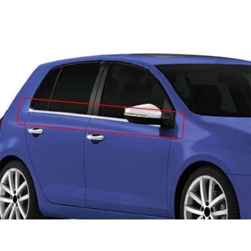 Volkswagen Golf Uyumlu 6 Cam Çıtası 4 Parça Krom 2009-2012