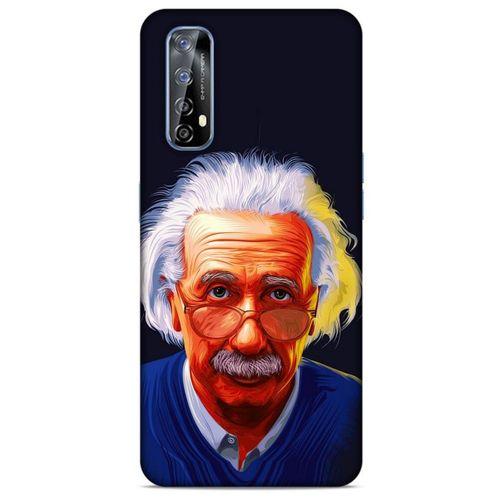 Huawei P Smart 2021 Kılıf Almanya (37) Silicone Cover Einstein