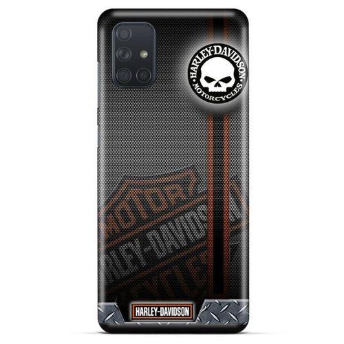 Samsung Galaxy M51 Uyumlu Kılıf Motorsiklet (46) Core Armor Kılıf Harley