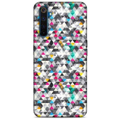 Geometrix 03 Oppo Realme 6 Pro Kılıf Silikon Kapak