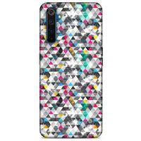 Geometrix 03 Oppo Realme 6 Pro Kılıf Silikon Kapak