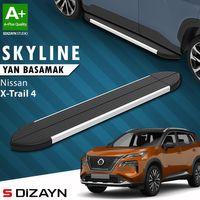 S-Dizayn Nissan X-Trail T33 Skyline Aluminyum Yan Basamak 183 Cm 2022 Üzeri A+ Kalite