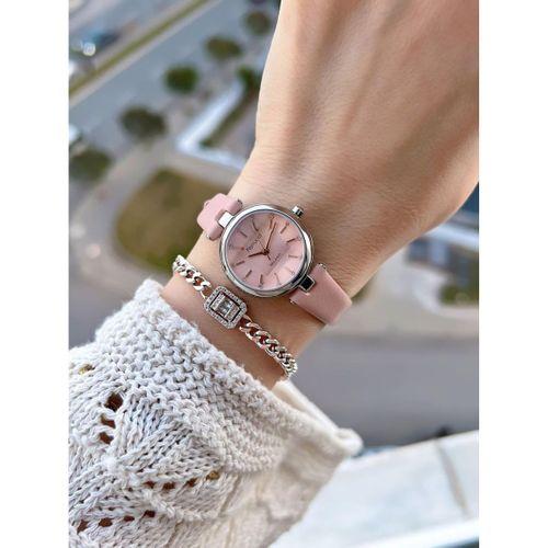 Ferrucci Deri Kordon Mini Vintage Seri 2 Yıl Garantili 3 Atm Dayanıklı Kadın Kol Saati+Bileklik 645P