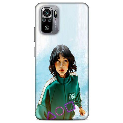 Xiaomi Redmi Note 10S Uyumlu Kılıf Squid Game (46) Core Armor Kılıf Bae