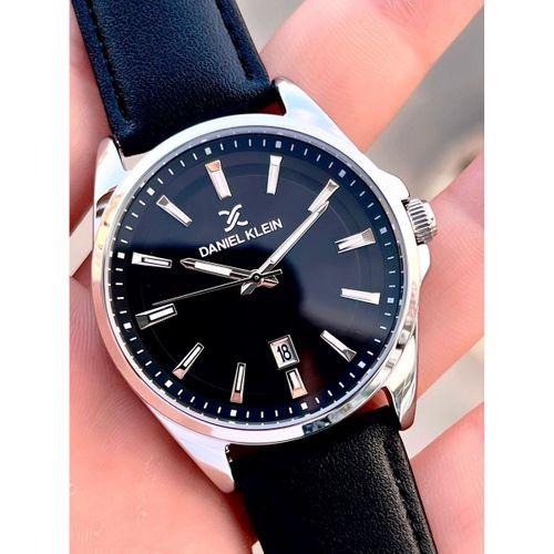 Daniel Klein Deri Kordon Takvimli Kadran 2 Yıl Garantili 3 Atm Dayanıklı Erkek Kol Saati E140036-2