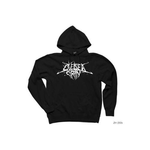 Chelsea Grin Logo Siyah Kapşonlu Sweatshirt Hoodie