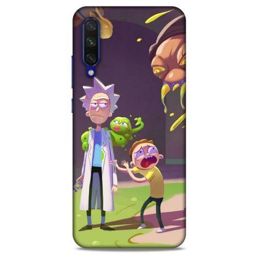 Xiaomi Mi A3 Uyumlu Kılıf Rick And Morty (31) TPU Kılıf Cronenberg Rick