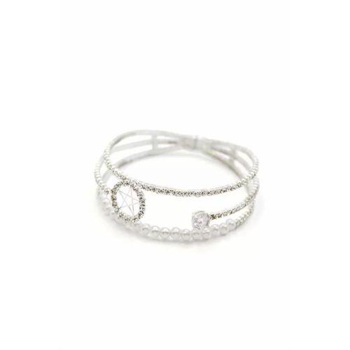 İncili Su Yolu Bileklik - Gümüş