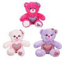 Renkli Sevimli Peluş Ayıcık 26 cm.  1 Adet Fiyatıdır