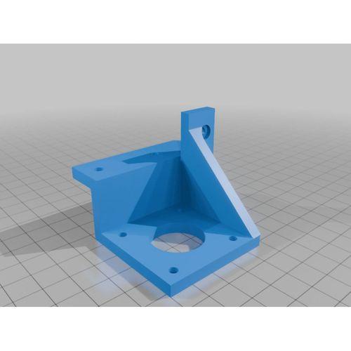 Y Ekseni Step Motor Nema Bağlantı Aparatı 3D Baskı (Bu ürün Sadece Plastik parçadır - Almadan Önce Soru Sorabilirsiniz)
