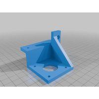 Y Ekseni Step Motor Nema Bağlantı Aparatı 3D Baskı (Bu ürün Sadece Plastik parçadır - Almadan Önce Soru Sorabilirsiniz)