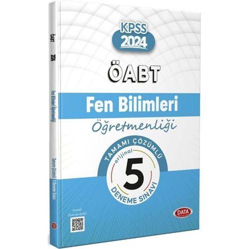 ÖABT Fen Bilimleri Öğretmenliği 5 Deneme Data Yayınları