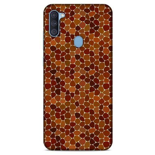Samsung Galaxy A11 Kılıf Baskılı Özel Seri Taşlı (13) Silikon Kap