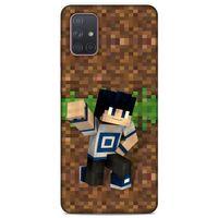 Lopard Samsung Galaxy A71 Uyumlu Kılıf PiXel (41) Tank Kılıf Bob
