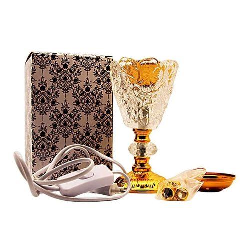 Elektrikli Cam Buhurdanlık (gold Detaylı)