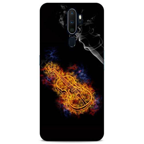 Lopard Oppo A9 2020 Uyumlu Kılıf FireX (8) Baskılı Kılıf Keman