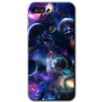 Potkal Hediye Fabrikası General Mobile GM 9 Pro Kılıf HD Desen Baskılı Arka Kapak - Gezegen Karışımı