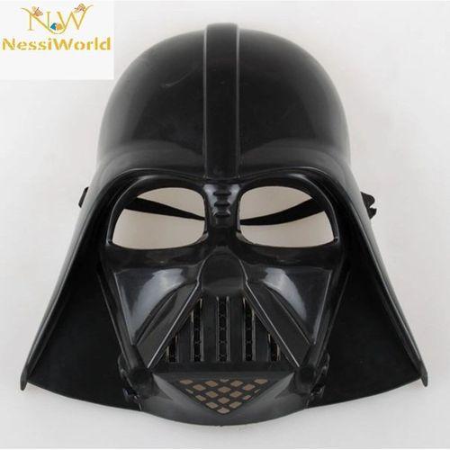 Çocuk Boy Yıldız Savaşları Darth Vader Maskesi ve 90 cm Pelerin Seti Siyah