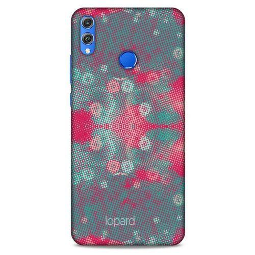 Huawei Honor 8x Kılıf Pastel Renkler (48) Bumper Kılıf Pembe Yeşil