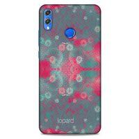 Huawei Honor 8x Kılıf Pastel Renkler (48) Bumper Kılıf Pembe Yeşil