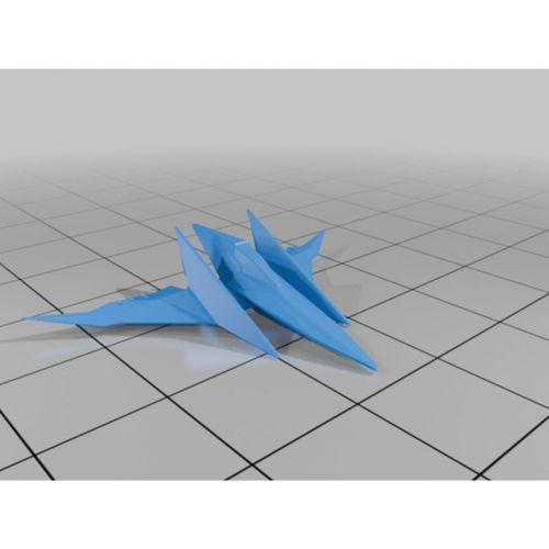 Microfighter Serisi 1 Star Fox 3D Baskı (Bu ürün Sadece Plastik parçadır - Almadan Önce Soru Sorabilirsiniz)
